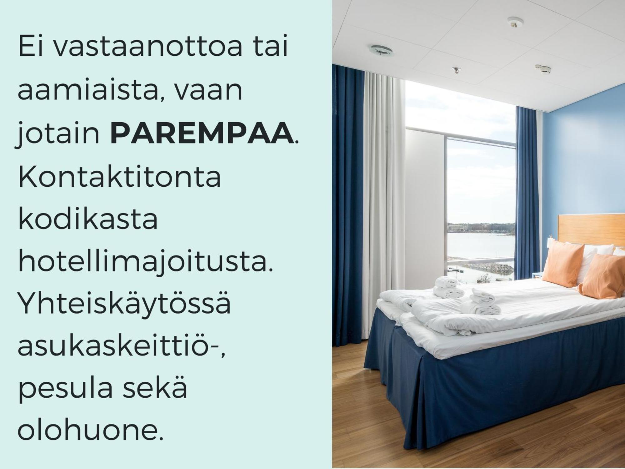 Hiisi Hotel Helsinki Jaetkaesaari エクステリア 写真